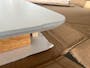 (As-is) Charmant Dining Table 1.4m - Natural, White - 6 - 4