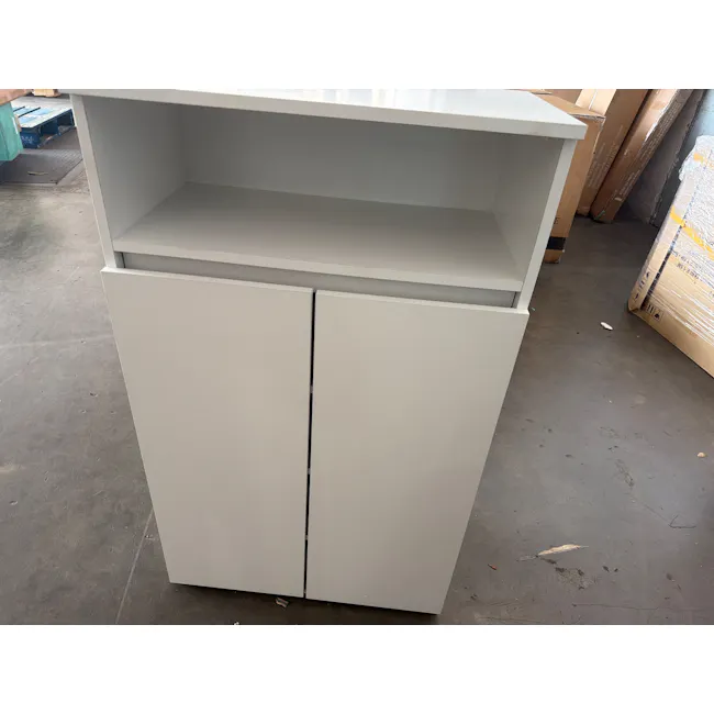 (As-is) Muse Tall Cabinet 0.6m - White - 5 - 2