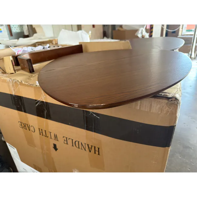 (As-is) Stephanie Nesting Coffee Table - Cocoa - 3 - 2