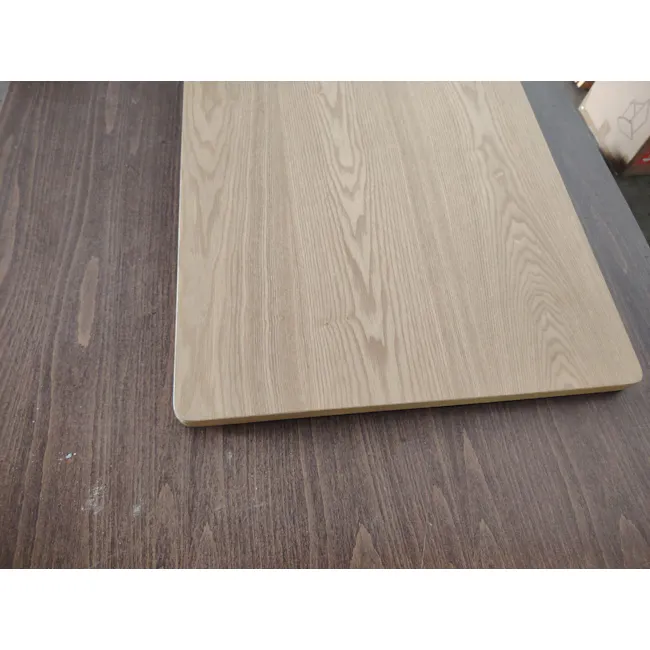 (As-is) Morey Study Table 1.4m - Natural, Penny Brown - 3