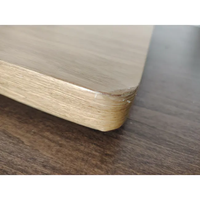(As-is) Morey Study Table 1.4m - Natural, Penny Brown - 7