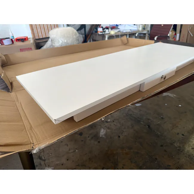 (As-is) Nancy Console Table 1.2m - White - 6 - 3