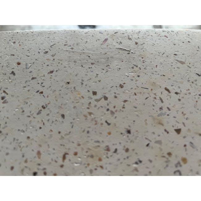 (As-is) Ryland Terrazzo Bench 1.4m - 9
