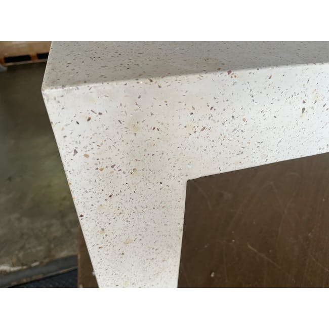 (As-is) Ryland Terrazzo Bench 1.4m - 17