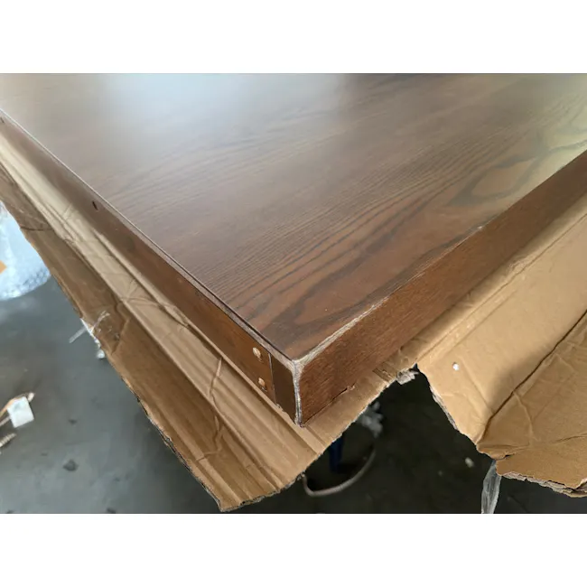 (As-is) Clarkson Dining Table 2.2m - Cocoa - 11 - 5