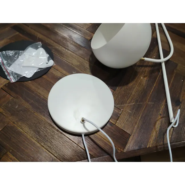 (As-is) Nigel Floor Lamp - White - 3