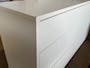 (As-is) Lizzy 6 Drawer Chest 1.2m - White, Brass - 2
