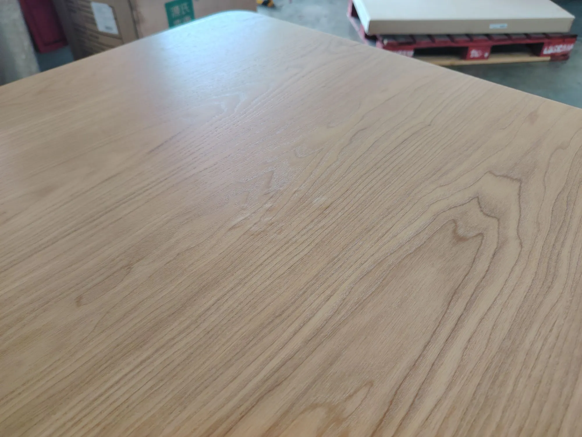 (As-is) Charmant Dining Table 1.4m - Natural - 2 - 10