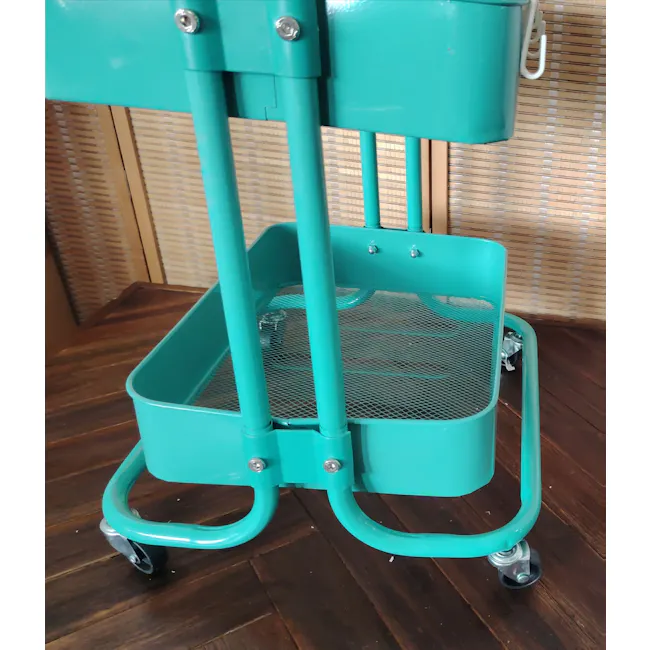 (As-is) Snyder Trolley - Teal - 12 - 8