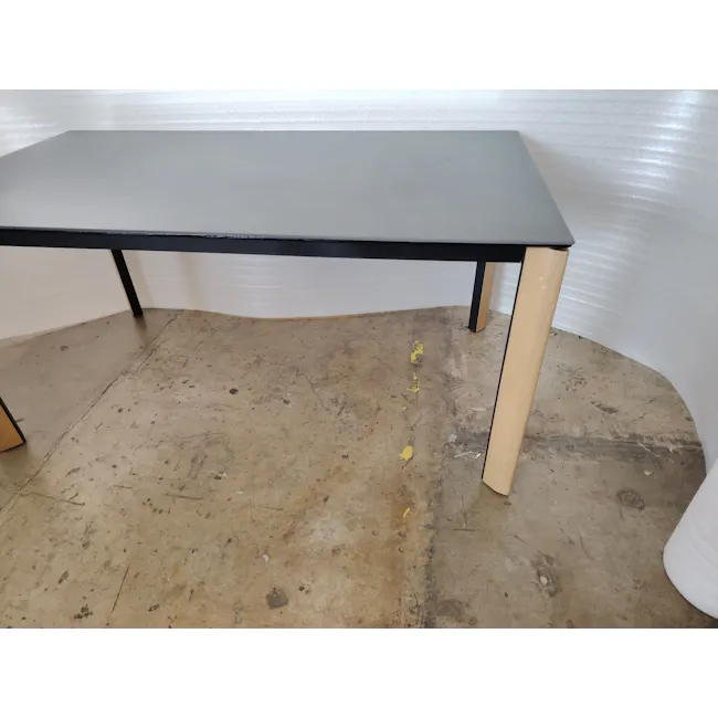 (As-is) Nelson Dining Table 1.6m - Dark Slate (Sintered Stone) - 5