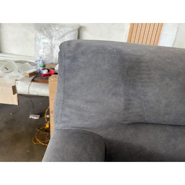 (As-is) Damien 2 Seater Sofa - Grey (Scratch Resistant) - 1 - 3