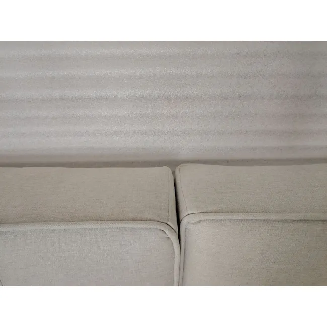 (As-is) Maverick 3 Seater Sofa Bed - Oak, Beige (Eco Clean Fabric) - 12