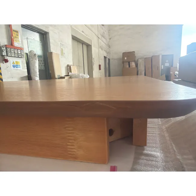 (As-is) Adriel Dining Table 1.5m - Oak - 3