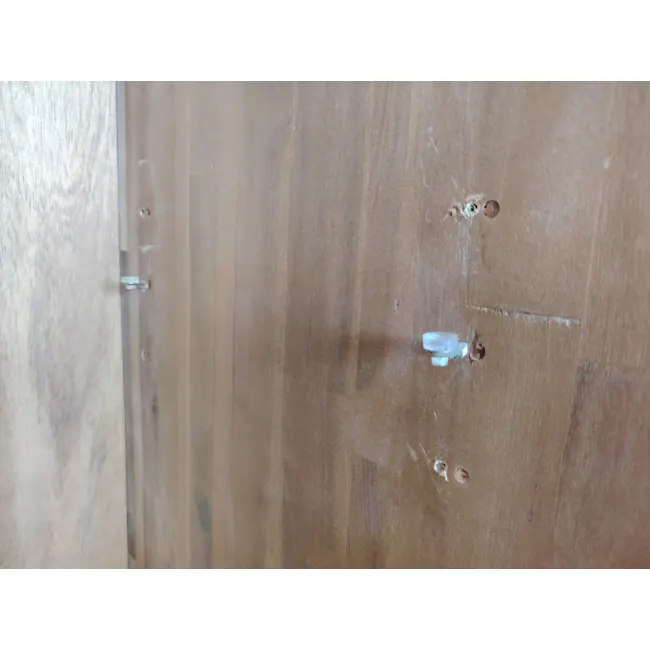 (As-is) Leland Tall Display Sideboard 1.1m - 6