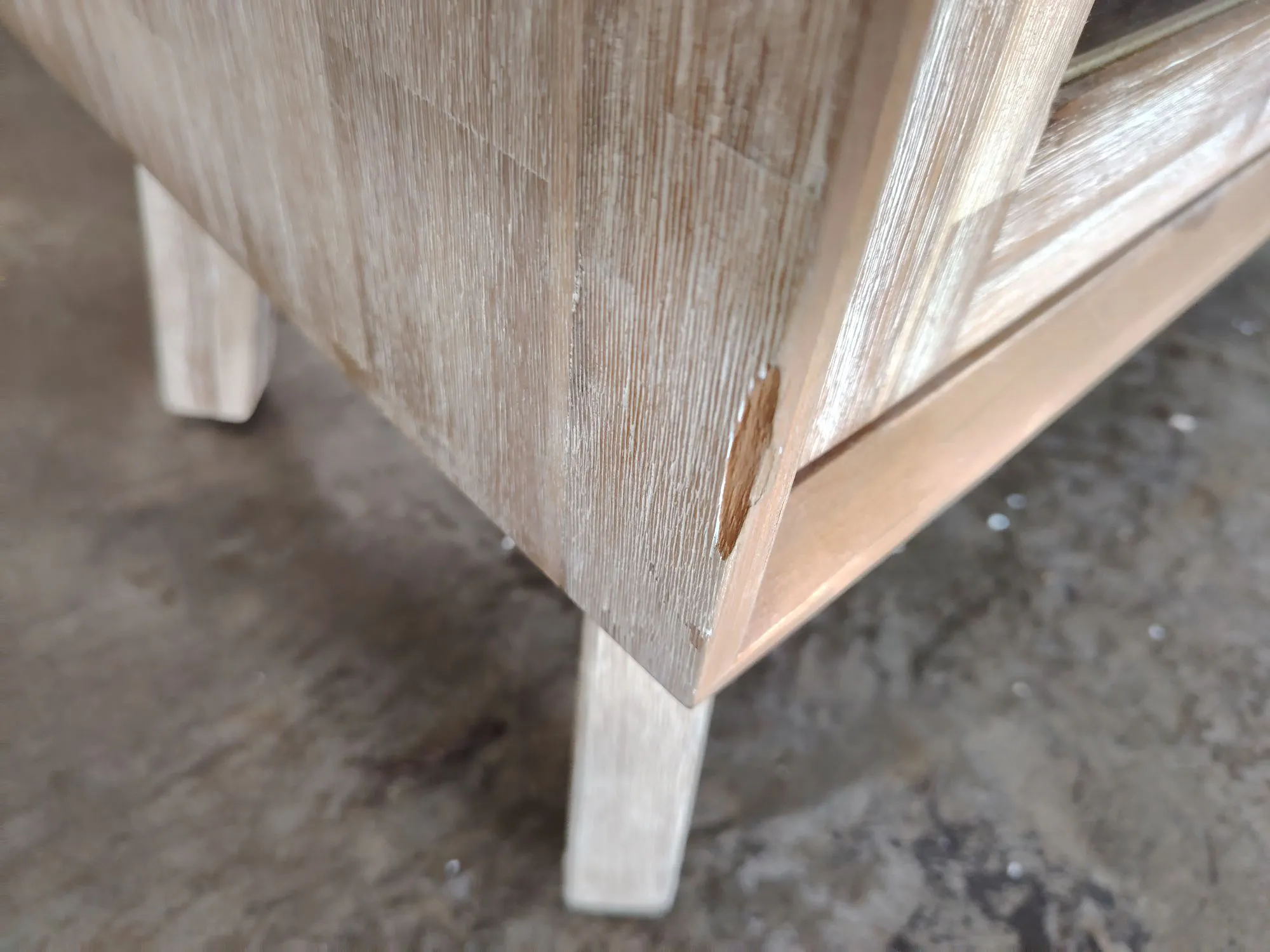 (As-is) Leland Tall Display Sideboard 1.1m - 11