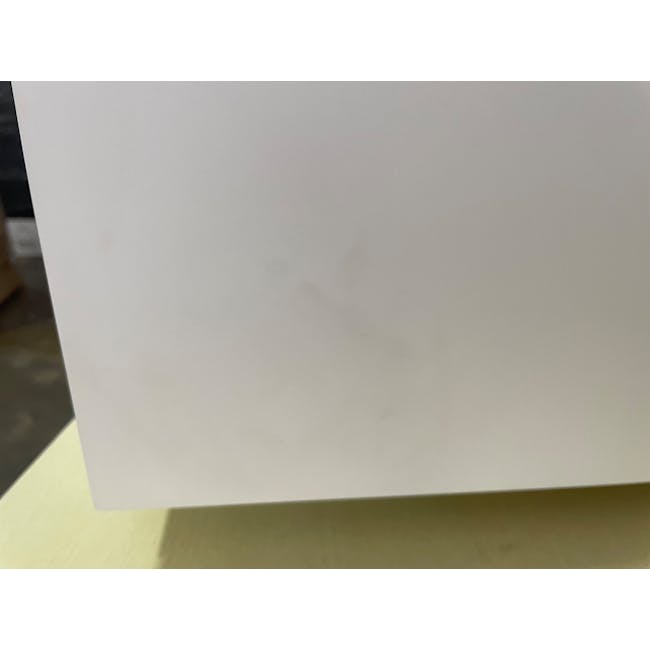 (As-is) Aalto TV Cabinet 1.6m - White, Natural - 15 - 10 - White box, blank surface, minimalistic design, plain background