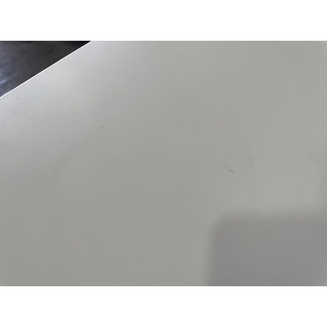 (As-is) Aalto TV Cabinet 1.6m - White, Natural - 15 - 13 - Clean, unblemished white surface, Minimalistic design with subtle