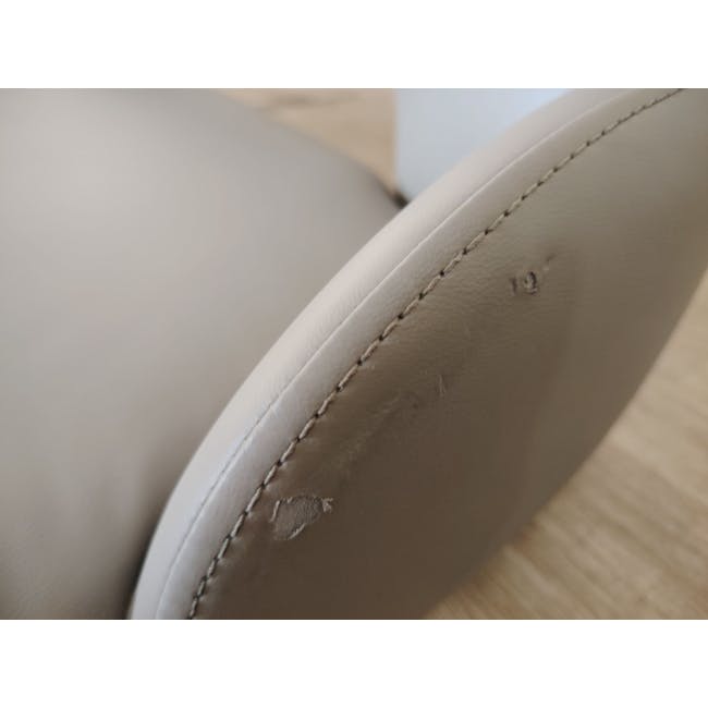 (As-is) Tatum Bench 1.5m - Taupe (Faux Leather) - 4