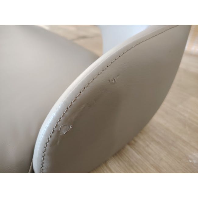 (As-is) Tatum Bench 1.5m - Taupe (Faux Leather) - 5