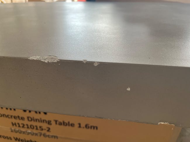 (As-is) Ryland Concrete Dining Table 1.6m - 6 - 4