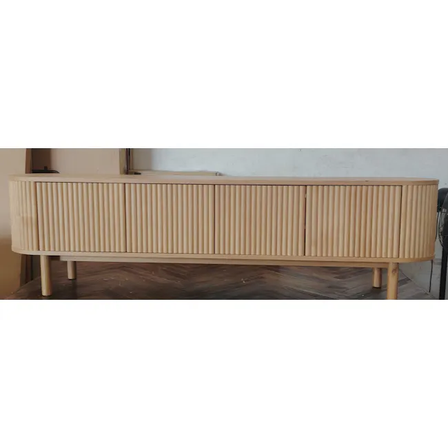 (As-is) Gionne TV Console 2m - Oak - 2