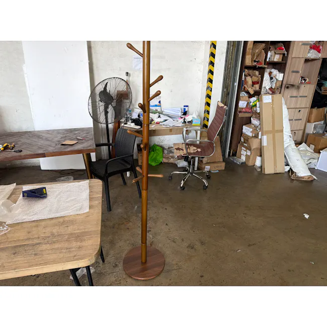 (As-is) Eliza Wooden Branch Rack - Walnut - 2