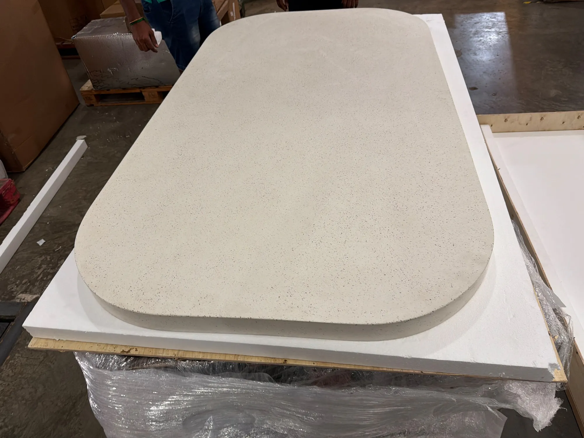 (As-is) Ellie Terrazzo Dining Table 1.8m - 3 - 7