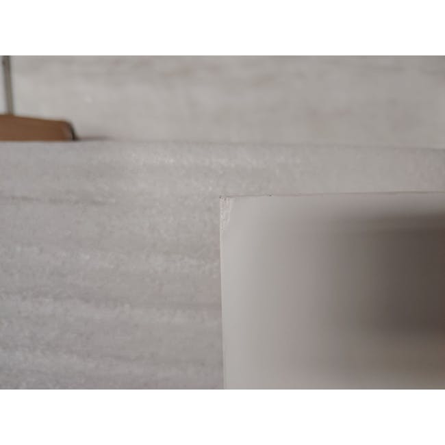 (As-is) Melody Dressing Table 0.8m - White - 4