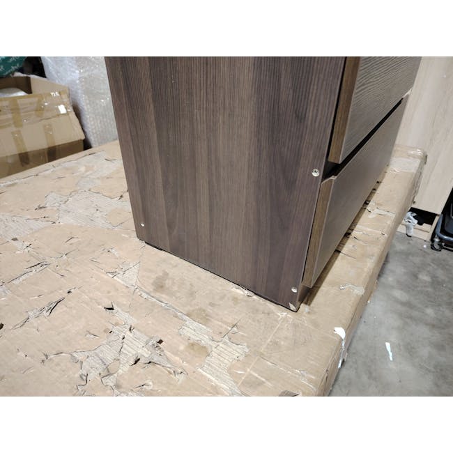 (As-is) Veda 4 Drawer Chest - Walnut - 3