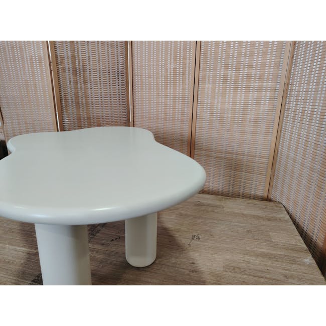 (As-is) Cloud Coffee Table 1m - Ivory - 3 - 3
