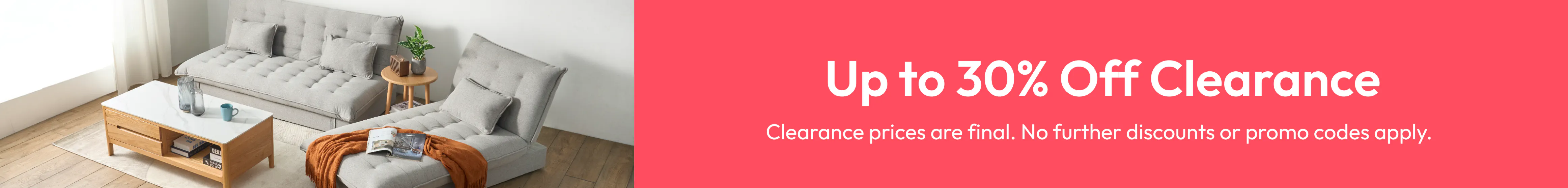 Clearance (Up to 30% Off)